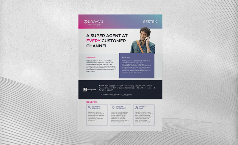 Knovvu Virtual Agent One-pager